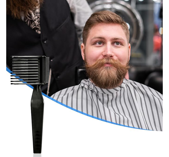 Расческа-насадка для стрижки с ручкой SPL Clipper Comb 9109
