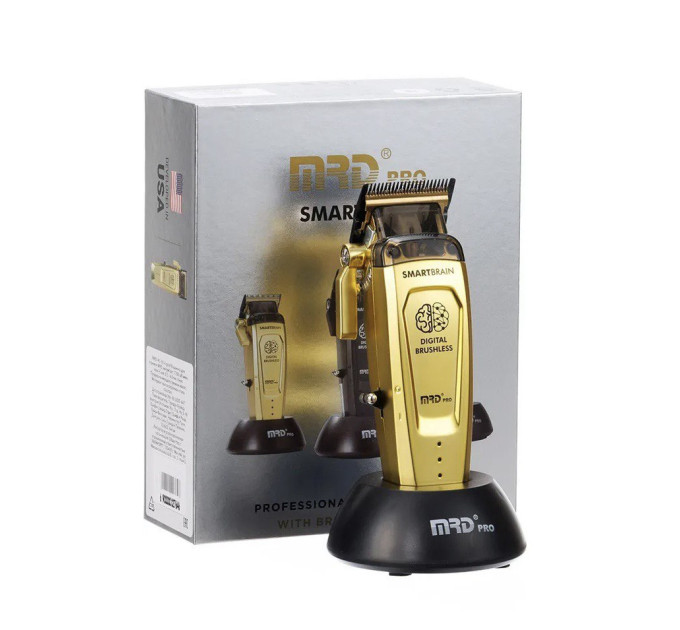 Машинка для стрижки MRD PRO Smart Brain Gold HC-90-4G