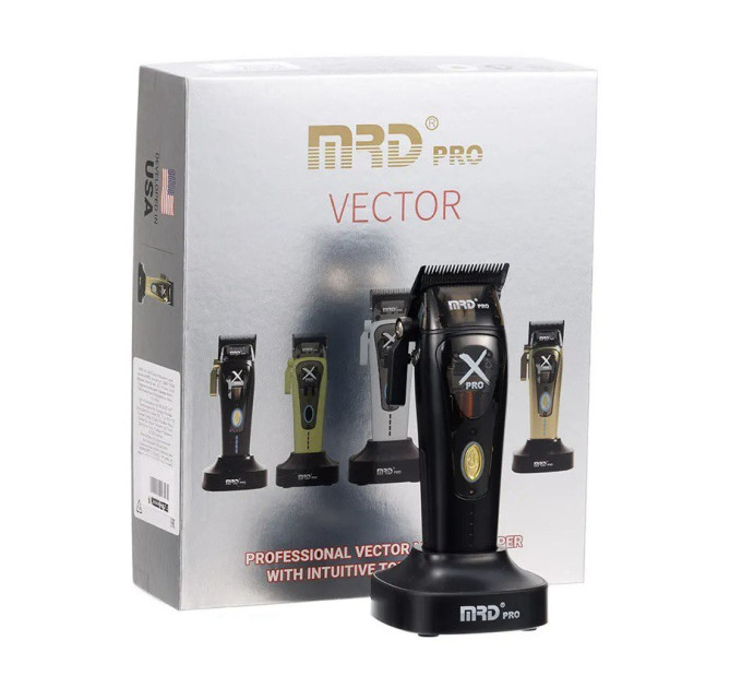 Машинка для стрижки MRD PRO Vector Black HC-999B