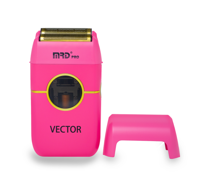 Шейвер MRD PRO Vector Double Foil Shaver Pink ZB-999S-P