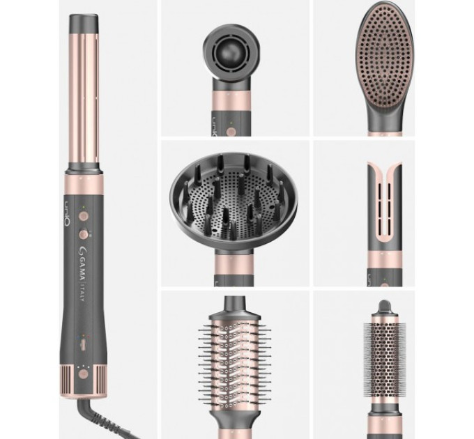 Мультистайлер для волосся Ga.Ma UniQ Vibrance 8in1 Multistyler GH0114