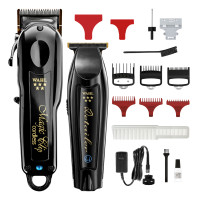 Професійний набір машинок WAHL Cordless Barber Combo (Magic Clip Cordless Black + Detailer) 3025726