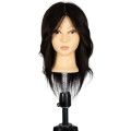Голова-манекен з натуральним волоссям Exalto Professional Kylie (30-35 см, брюнетка) REF1050