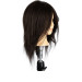 Голова-манекен з натуральним волоссям Exalto Professional Kylie (30-35 см, брюнетка) REF1050