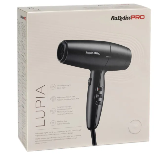 Фен для волос BaByliss PRO Lupia BAB7600E