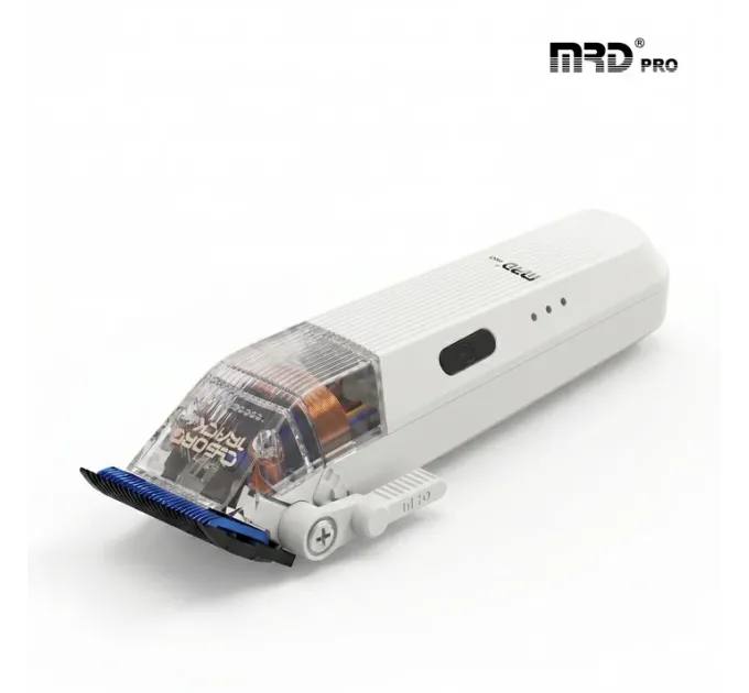 Машинка для стрижки MRD PRO Cyborg Track GTR White HC-666CT-W