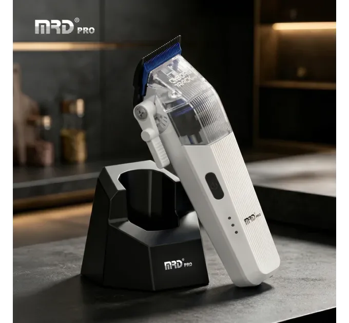 Машинка для стрижки MRD PRO Cyborg Track GTR White HC-666CT-W