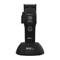 Машинка для стрижки MRD PRO Presicion Smart Brain Black HC-3969ST-B