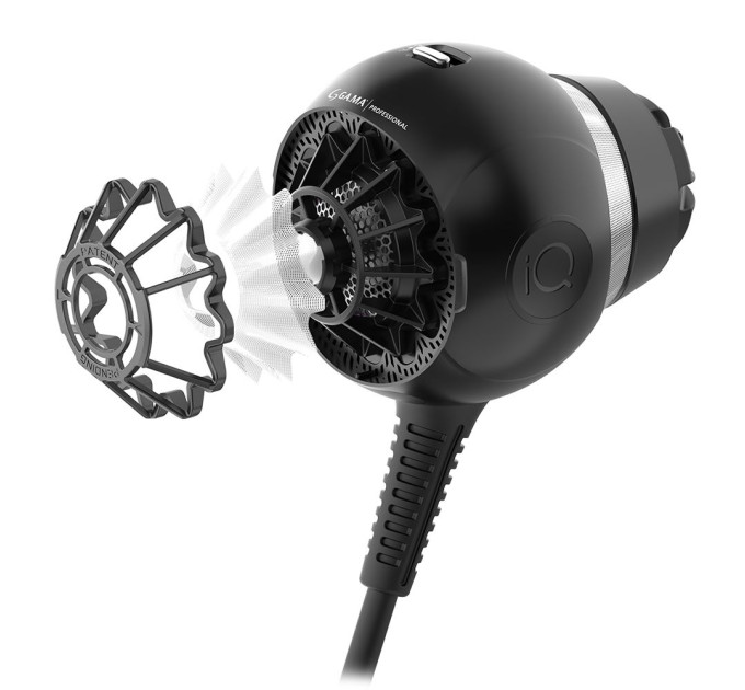 Фен для волосся Ga.Ma IQ Sfera Black PH6090.BK