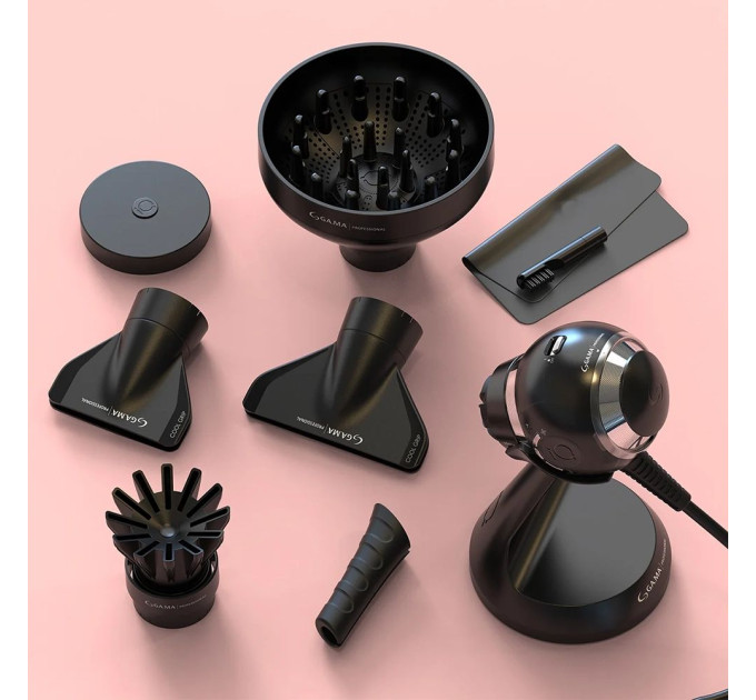 Фен для волосся Ga.Ma IQ Sfera Black PH6090.BK