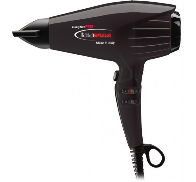 Фен для волосся BaByliss PRO ItaliaBRAVA Black BABFB1BE