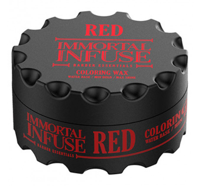 Червоний кольоровий віск для волосся Immortal "Red Coloring Wax" (100 ml) 152-074