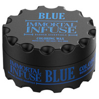 Синій кольоровий віск для волосся Immortal "Blue Coloring Wax" (100 ml) 152-073