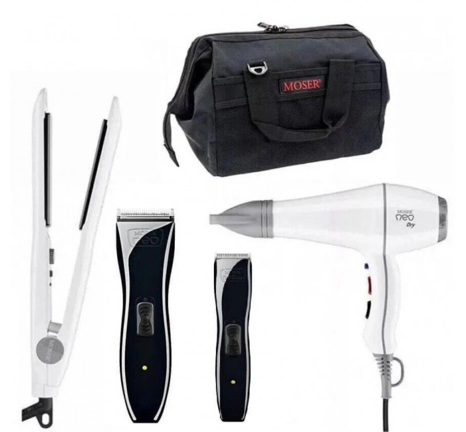 Професійний набір MOSER Neo Kit - Neo + NeoLiner + Neo Style + Neo Dry
