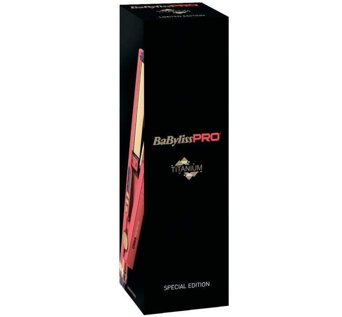 Выпрямитель для волос BaByliss PRO Titanium Red BAB3091RDTE