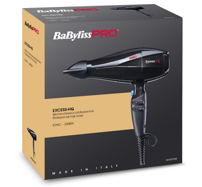 Фен для волосся BaByliss PRO Excess-HQ Ionic BAB6990IE