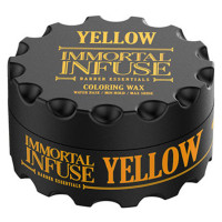 Жовтий кольоровий віск для волосся Immortal "Yellow Coloring Wax" (100 ml) 152-072