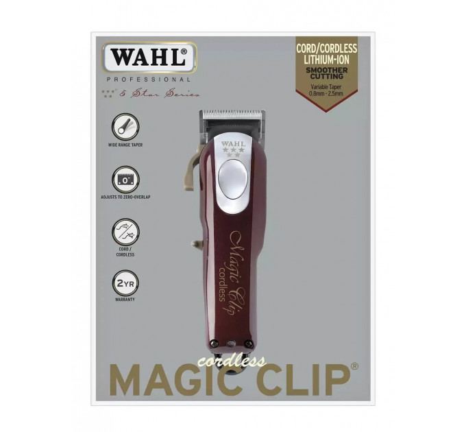 Машинка для стрижки WAHL Magic Clip Cordless 5 Star 08148-2316H