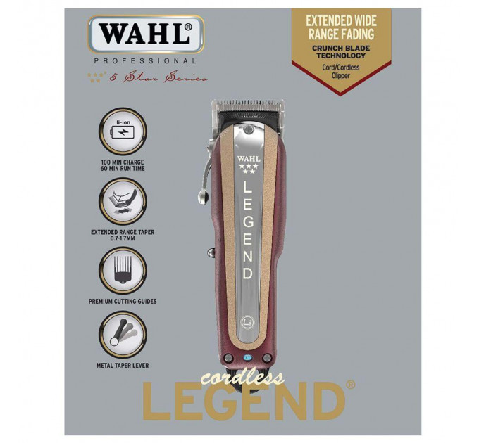 Машинка для стрижки WAHL Legend Cordless 5V 08594-016