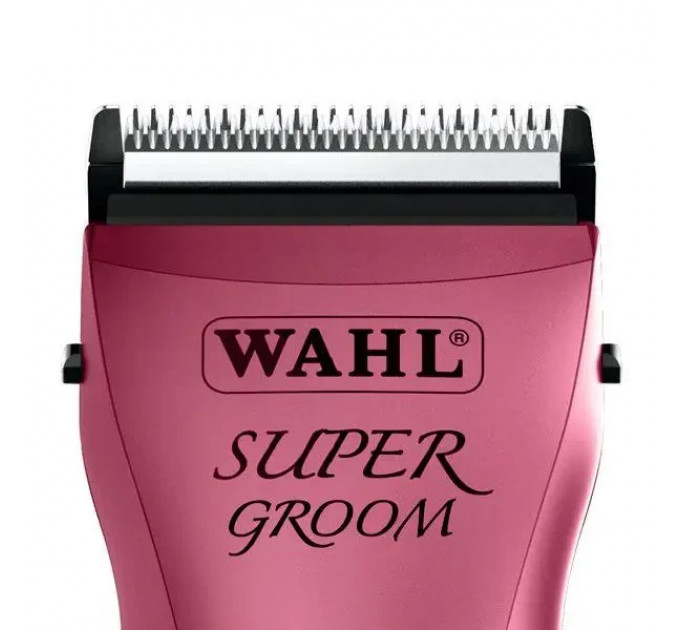 Машинка для стрижки животных Wahl SuperGroom Pink 1872-0463