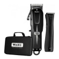 Профессиональный набор машинок WAHL Cordless Combo (Super Taper Cordless Black + Beret Stealth) 08592-017