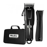 Професійний набір машинок WAHL Cordless Combo (Super Taper Cordless Black + Beret Stealth) 08592-017