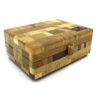 Манікюрний набір ручної роботи SPL Wood Edition 77923