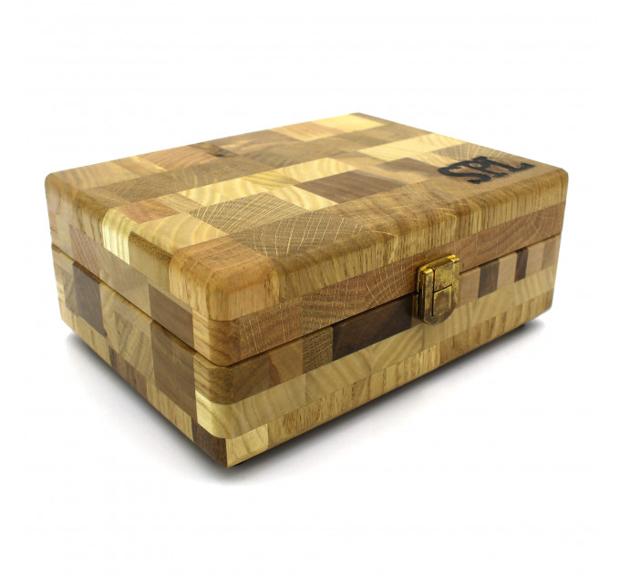 Манікюрний набір ручної роботи SPL Wood Edition 77923